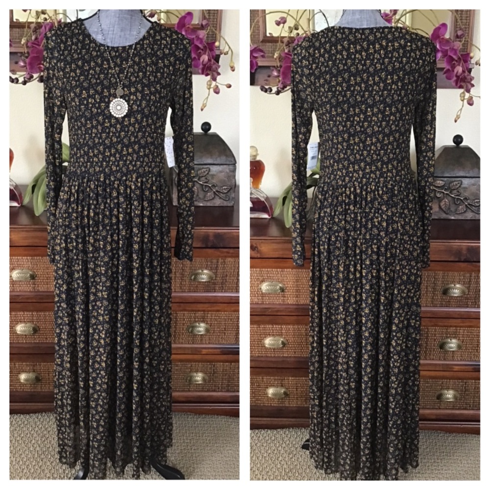 Free People Hello And Goodbye Mesh Midi Dress. NWT - Picture 4 of 8